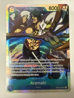 Aramaki- OP06-043 - One Piece Trading Card Game - Near Mint - - Image 1