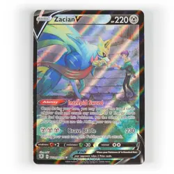 Pokemon - Zacian V - TG21/TG30 - SWSH Astral Radiance - Trainer Gallery Card - Image 1