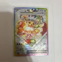 Pokemon Eevee ex 174 SVP Scarlet & Violet Promo Holo 200 HP Basic Card - Image 1