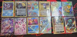 21 Card Mixed Pokemon Card Lot - Sealed Promos, Vintage Holos, Modern IRs, More! - Image 1