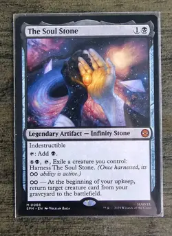 The Soul Stone | Spider-Man | Mythic MTG Card #0066 - Image 1