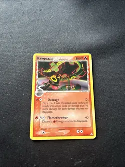 Rayquaza 26/110 Delta Species Non Holo Rare EX Holon Phantoms Pokemon Card - MP - Image 2