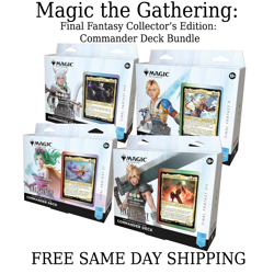Magic The Gathering Final Fantasy Collector’s Commander Deck Bundle SHIPS TODAY - Image 1