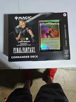 Magic the Gathering MTG Final Fantasy VII Limit Break Commander Deck. Factory Se - Image 1