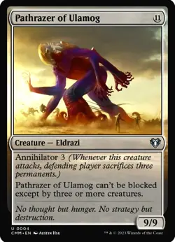X 1 Pathrazer of Ulamog NM-M CMM 004 MTG Magic The Gathering - Image 1