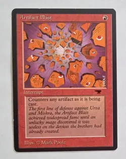 Magic MTG - Artifact Blast - Antiquities - LP - Image 1