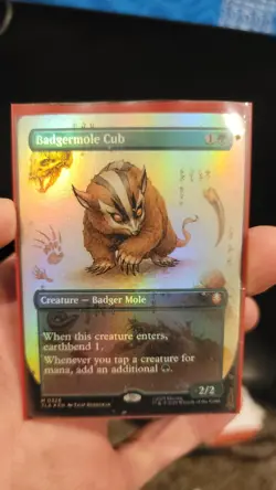 Badgermole Cub (Borderless) Avatar: The Last Airbender Regular - Image 1