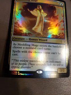 Meddling Mage Double Masters Foil - Image 1