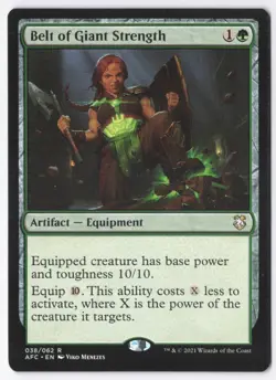 Belt of Giant Strength R Commander: Adventures in the Forgotten Realms 38 NM - Image 1