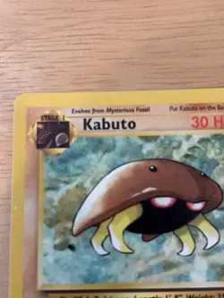Pokemon TCG Kabuto Fossil 50/62 Common Stage 1 30 HP Regular English 1999 - Image 4