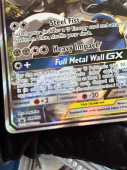 Pokemon Lucario & Melmetal GX TAG TEAM Promo SM192 Holo HP 260 Basic SM - Image 3