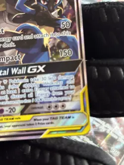 Pokemon Lucario & Melmetal GX TAG TEAM Promo SM192 Holo HP 260 Basic SM - Image 4
