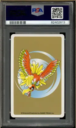 Pokemon - Elekid King of Hearts, Gold Ho-oh Back Poker Deck #239 PSA 10 - Image 2
