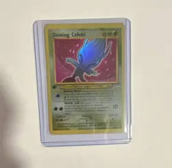 Shining Celebi 1st Edition Neo Destiny 106/105 Secret Rare Holo Pokemon WOTC - Image 2
