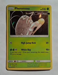 Pokemon - Pheromosa - Forbidden Light 11/131 - Holo Rare - LP - Image 1