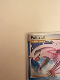 2007 Pokemon Diamond & Pearl Black Star Promos Palkia LV.X #DP18 - Image 4
