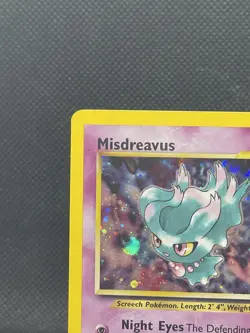 Pokemon TCG Misdreavus Holo Rare Neo Revelation 11/64 LP Condition - Image 2