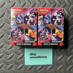 2x Pokemon TCG Destined Rivals Booster Bundle Sealed New bundles Scarlet Violet - Image 1