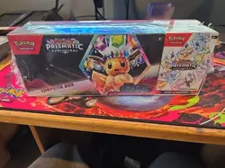 Pokemon Scarlet & Violet Prismatic Evolutions Surprise Box New Factory Sealed - Image 1