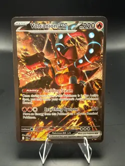 Pokemon TCG Volcanion ex 182/159 SV09: Journey Together SIR Holo - Image 3