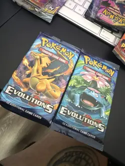 Pokemon XY: 2 Evolutions Booster Packs Charizard and Venosaur Art Sealed! - Image 1