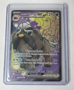 Arven's Mabosstiff ex 218/182 SV10: Destined Rivals Full Art Pokemon NM/M - Image 1