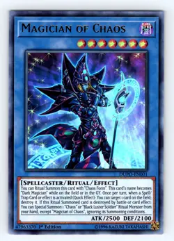 Yugioh Magician of Chaos DUPO-EN001 Ultra Rare - NM 💎 - Image 1