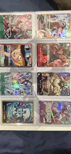 One Piece TCG OP-13, OP-07 & PRB-02 HIT LOT Japanese Hit LOT of 33 - Image 1