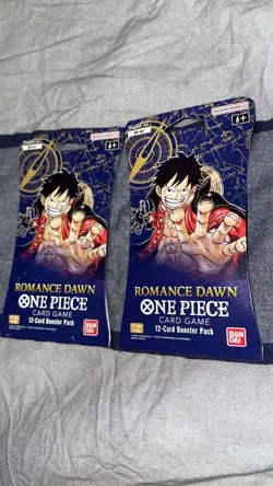 2x One Piece Romance Dawn OP-01 Sleeved Blister Pack Sealed English ‼CHECK DIS - Image 5