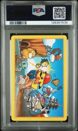 2016 POKEMON PLAYING CARDS MARIO PIKACHU 2 OF DIAMONDS PSA 10 - Image 2