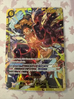 OP10-118 Monkey.D.Luffy SEC Alt Art One Piece TCG English Card - Image 1
