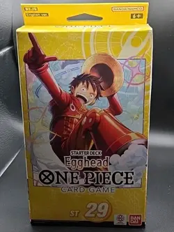 One Piece Starter Deck ST 29 Egghead Card Game New Factory Sealed Bandai - Image 1