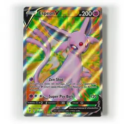 Pokemon - Espeon V - 179/203 - SWSH Evolving Skies - Full Art Card - Image 1