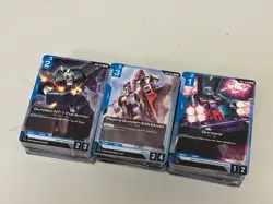 Gundam Card Game GD01/GD02/GD03 Common/Uncommon Full Playset - Image 3