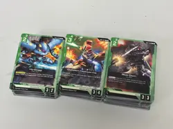 Gundam Card Game GD01/GD02/GD03 Common/Uncommon Full Playset - Image 5