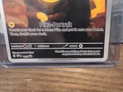 Mona Pika Van Gogh Pikachu Black Star Promo Pokemon Trading Card DiY - Image 3