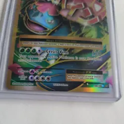 Pokemon TCG Evolutions 2016 M Venusaur EX Full Art 100/108 card - Image 4