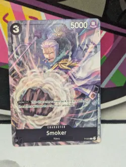 Smoker (Pre-Release) P-025 One Piece CCG Promo Cards Regular Near Mint (NM) - Image 1