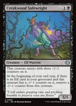 Creakwood Safewright - Foil ECL NM MTG - Image 1