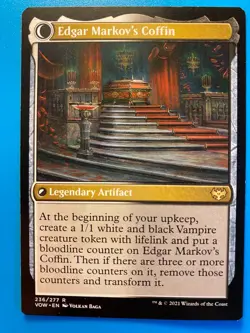 MTG 1x Edgar, Charmed Groom 236 Innistrad: Crimson Vow Magic the Gathering x1 NM - Image 2