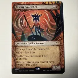 Hexing Squelcher (Showcase) Lorwyn Eclipsed Regular - Image 1