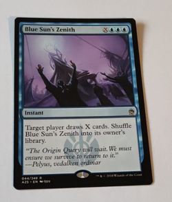 MtG Blue Sun's Zenith (A25-044) Rare English MINT - Image 1