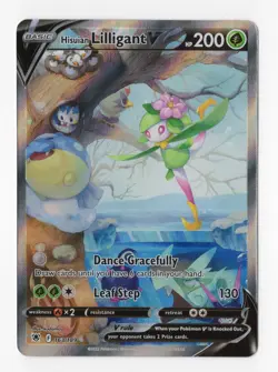 Pokemon TCG Hisuian Lilligant v Card 163/189 Astral Radiance Alternative Art Nm - Image 1