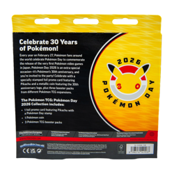 🌟 Pokemon Day 30th Anniversary 2026 Pikachu Box BRAND NEW SEALED IN HAND - Image 2