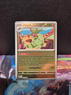 Flygon 053/094 Rare Reverse Holo Pokemon Phantasmal Flames NM - Image 1