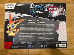 🚀 Pokemon TCG Victini Illustration Collection Box | Black Bolt & White Flare - Image 2