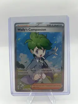 Pokemon TCG Wally's Compassion 176/132 Ultra Rare Me01: Mega Evolution Holo - NM - Image 1
