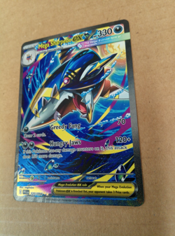 * Pokemon Mega Sharpedo EX Phantasmal Flames 127/94 NM - Image 1