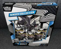 *SEALED* Pokemon TCG Scarlet & Violet 10.5 Black Bolt Binder Collection Box - Image 3