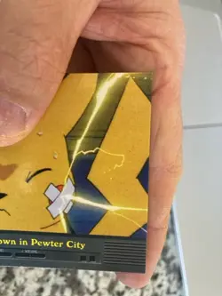 2000 Topps Pokemon TV Animation Edition Series 2 #EP5 Showdown in Pewter City - Image 2